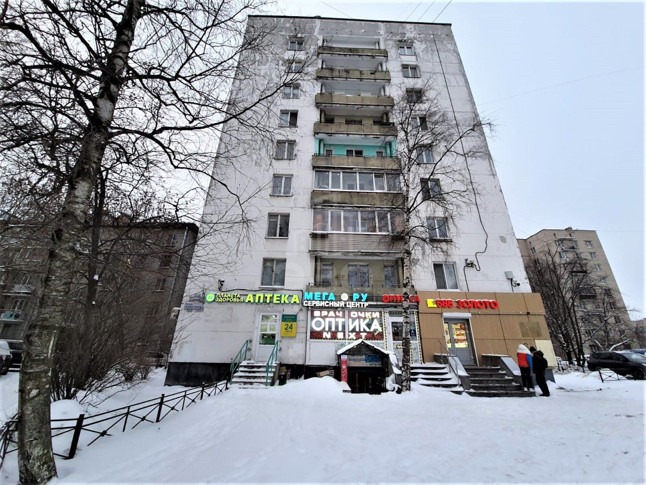 двухкомнатная квартира в Санкт-Петербурге по адресу: Новаторов б-р., 112