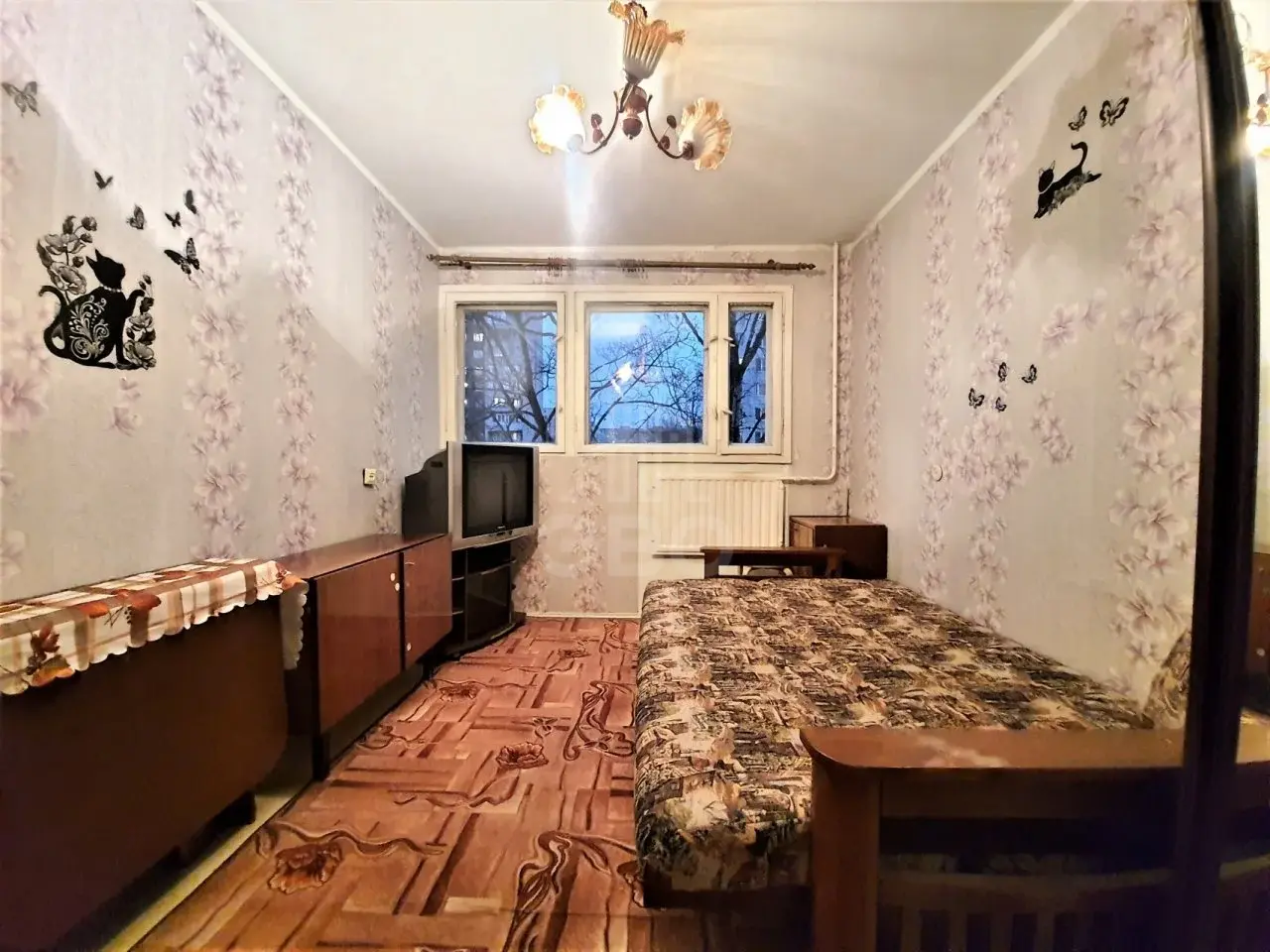 двухкомнатная квартира в Санкт-Петербурге по адресу: Сиреневый б-р., 8, к 1