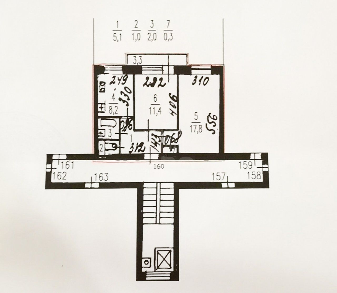 двухкомнатная квартира в Санкт-Петербурге по адресу: Космонавтов проспект, 64, литера А