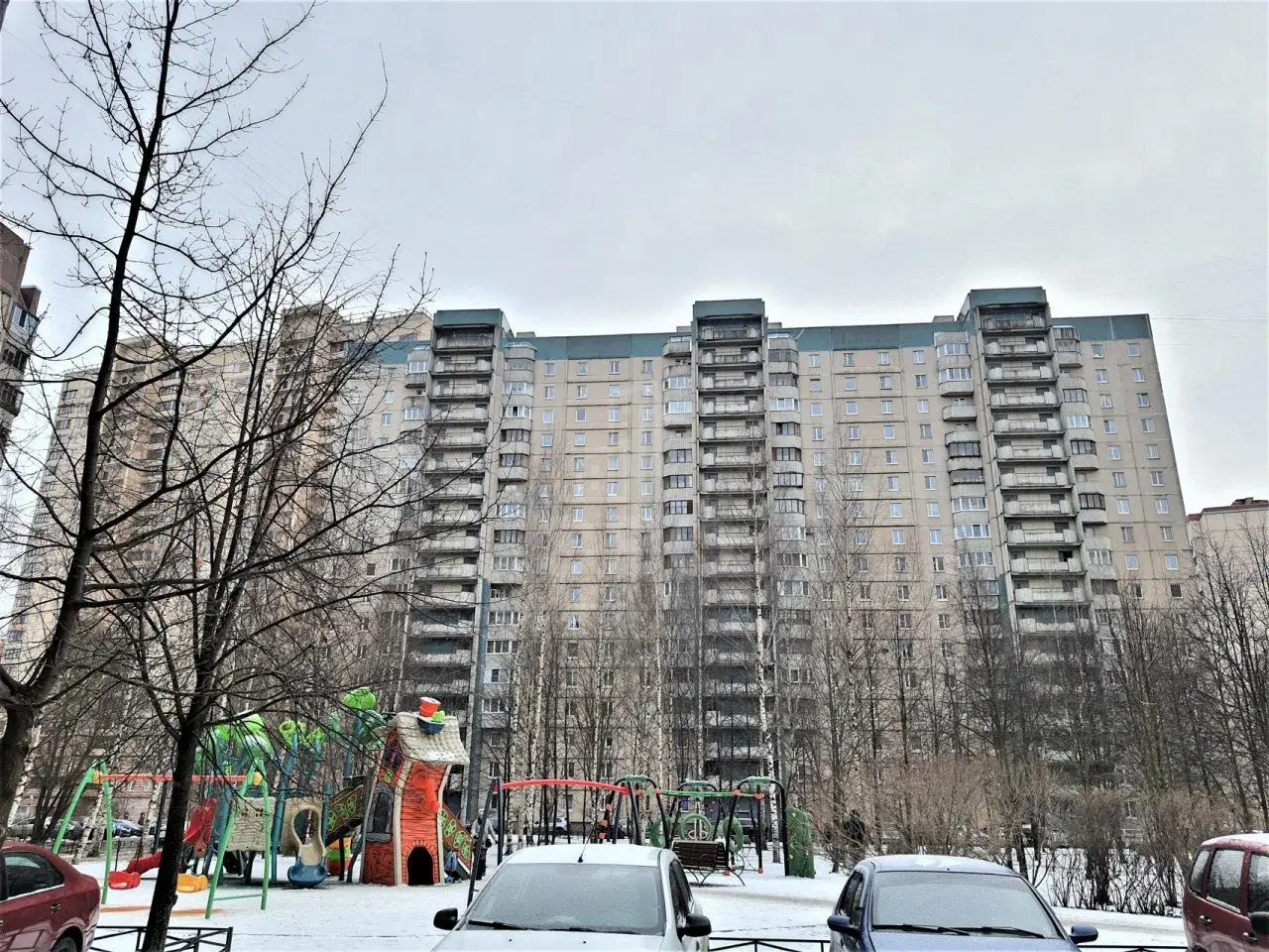 однокомнатная квартира в Санкт-Петербурге по адресу: Богатырский проспект, 51, к 2