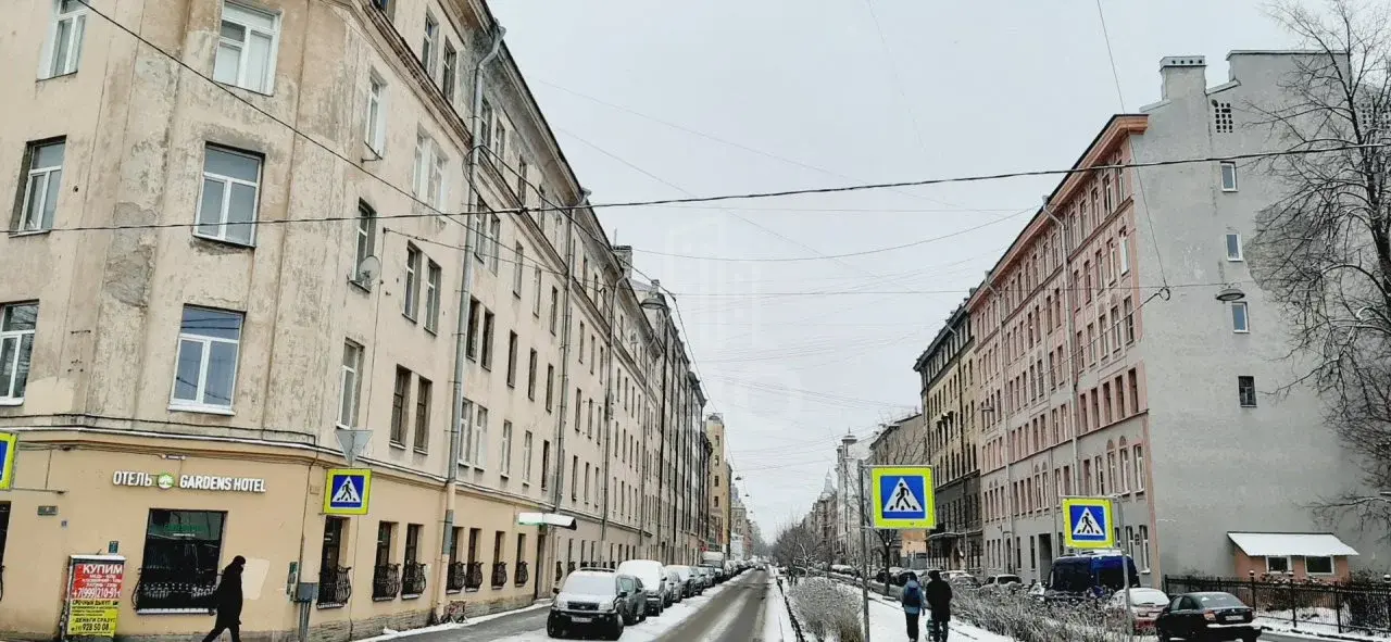 двухкомнатная квартира в Санкт-Петербурге по адресу: 14-я В.О. линия, 97