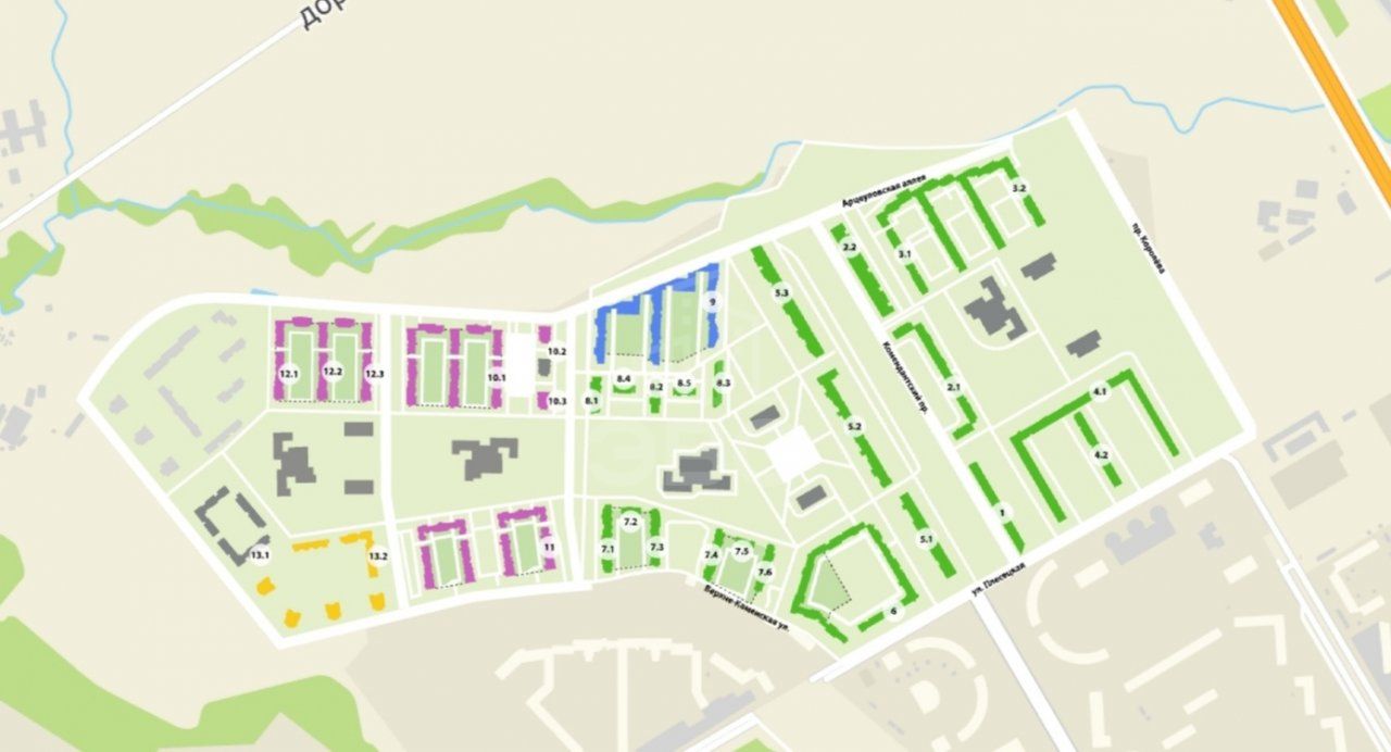 однокомнатная квартира в Санкт-Петербурге по адресу: Комендантский проспект