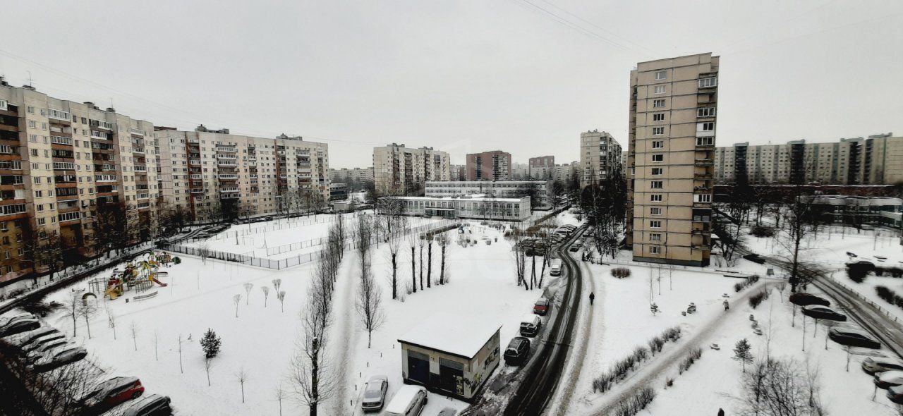 двухкомнатная квартира в Санкт-Петербурге по адресу: Ударников проспект, 41, к 1