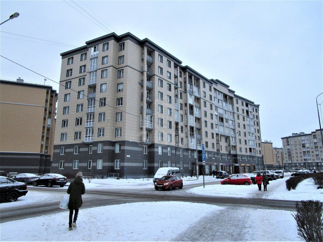 однокомнатная квартира в Санкт-Петербурге по адресу: Ростовская  ул., 22