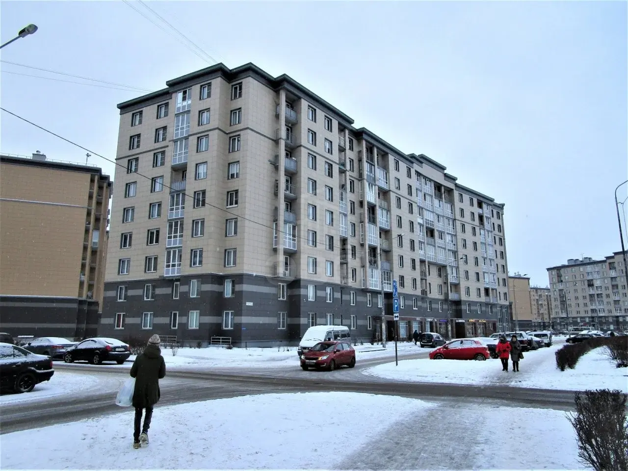 однокомнатная квартира в Санкт-Петербурге по адресу: Ростовская  ул., 22