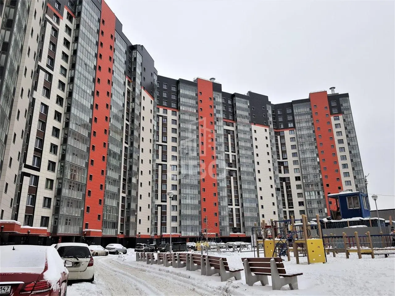 двухкомнатная квартира в Санкт-Петербурге по адресу: Кушелевская дорога., 6, к 1
