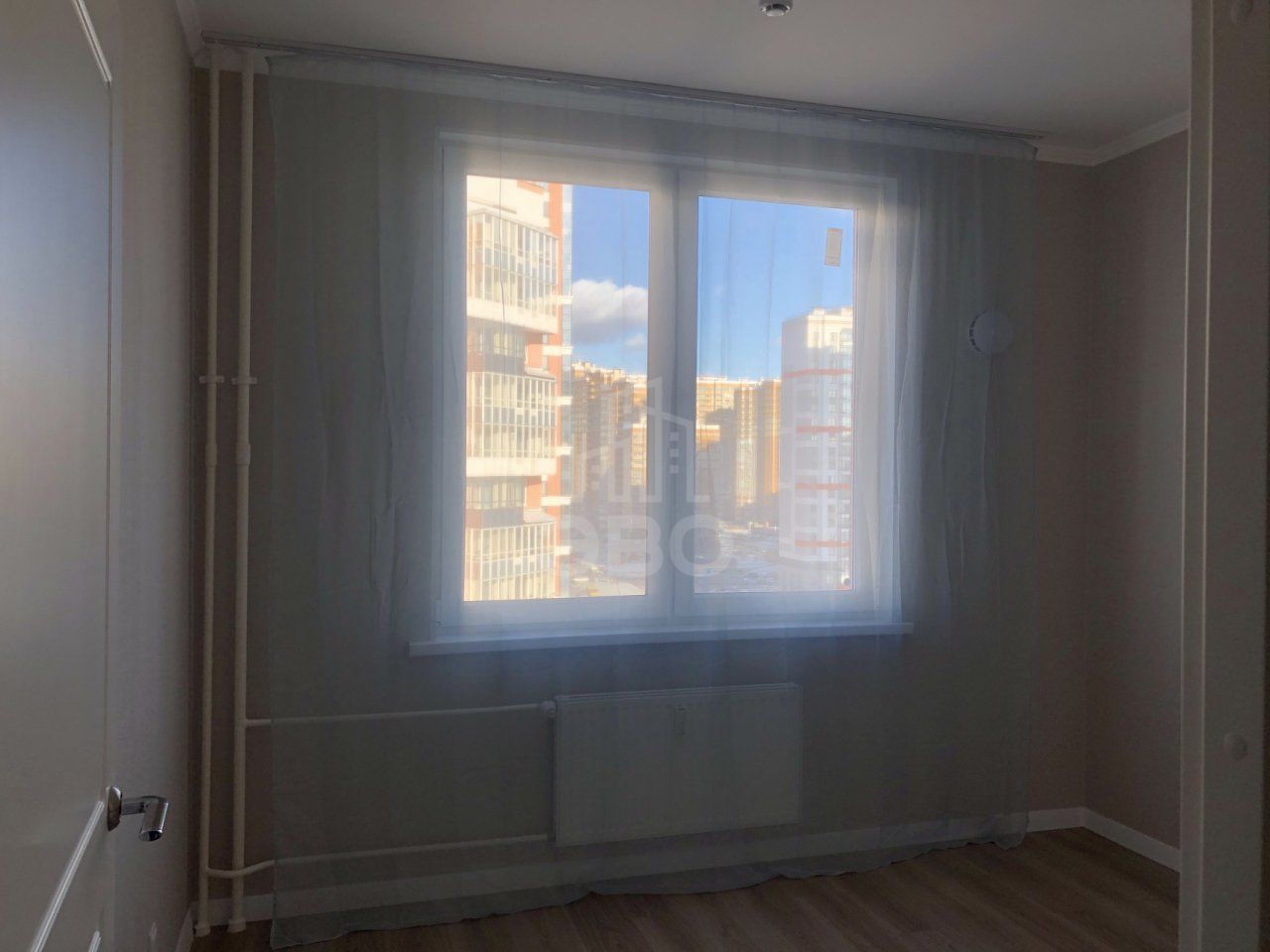 двухкомнатная квартира в Санкт-Петербурге по адресу: Кушелевская дорога., 1, к 2