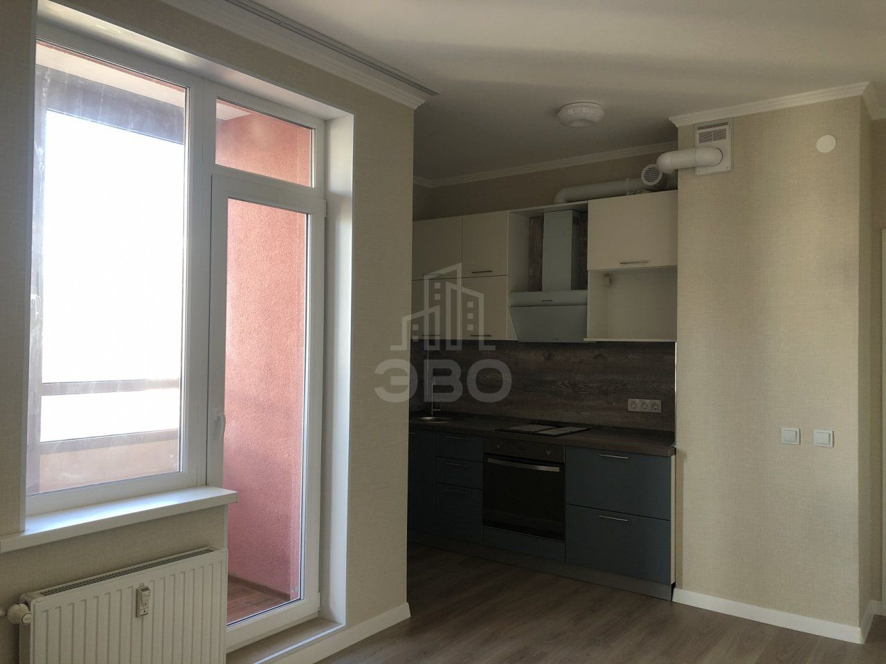 двухкомнатная квартира в Санкт-Петербурге по адресу: Кушелевская дорога., 1, к 2