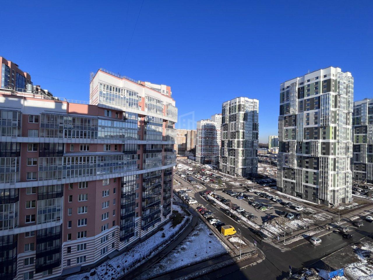 двухкомнатная квартира в Санкт-Петербурге по адресу: Кушелевская дорога., 1, к 2