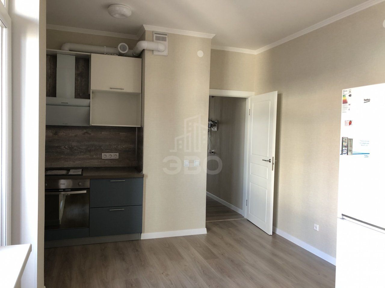 двухкомнатная квартира в Санкт-Петербурге по адресу: Кушелевская дорога., 1, к 2