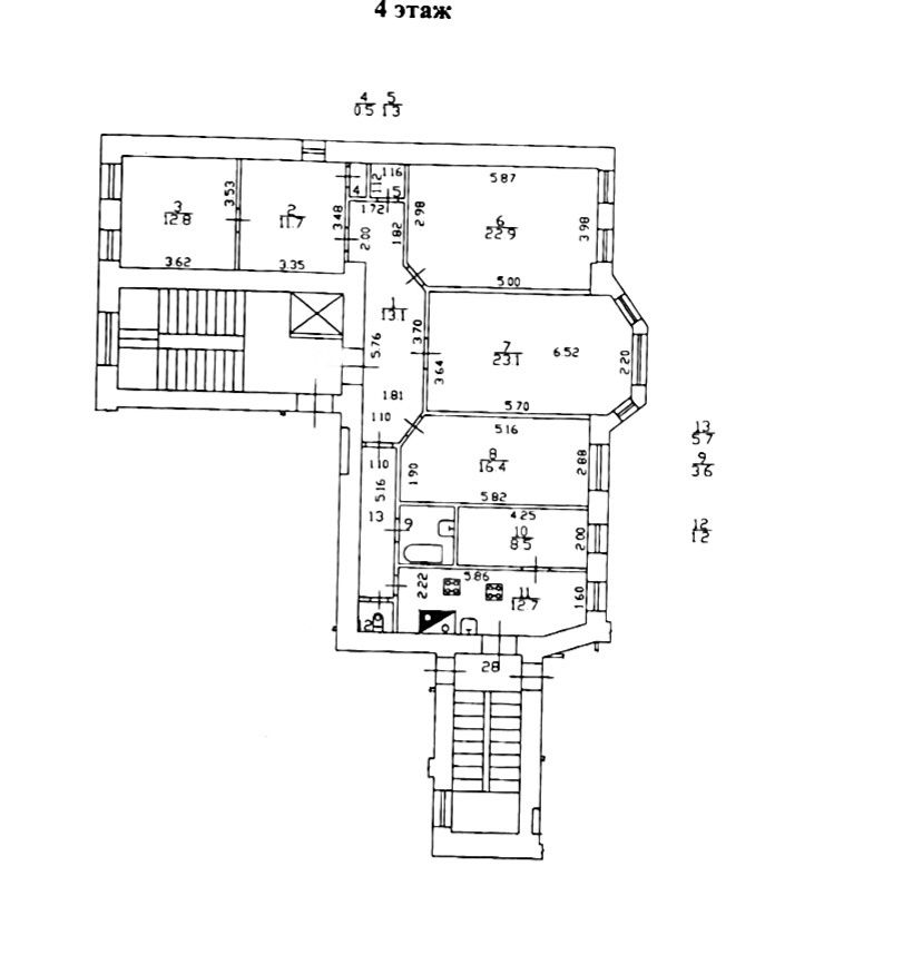комната в Санкт-Петербурге по адресу: 12-я В.О. линия, 19