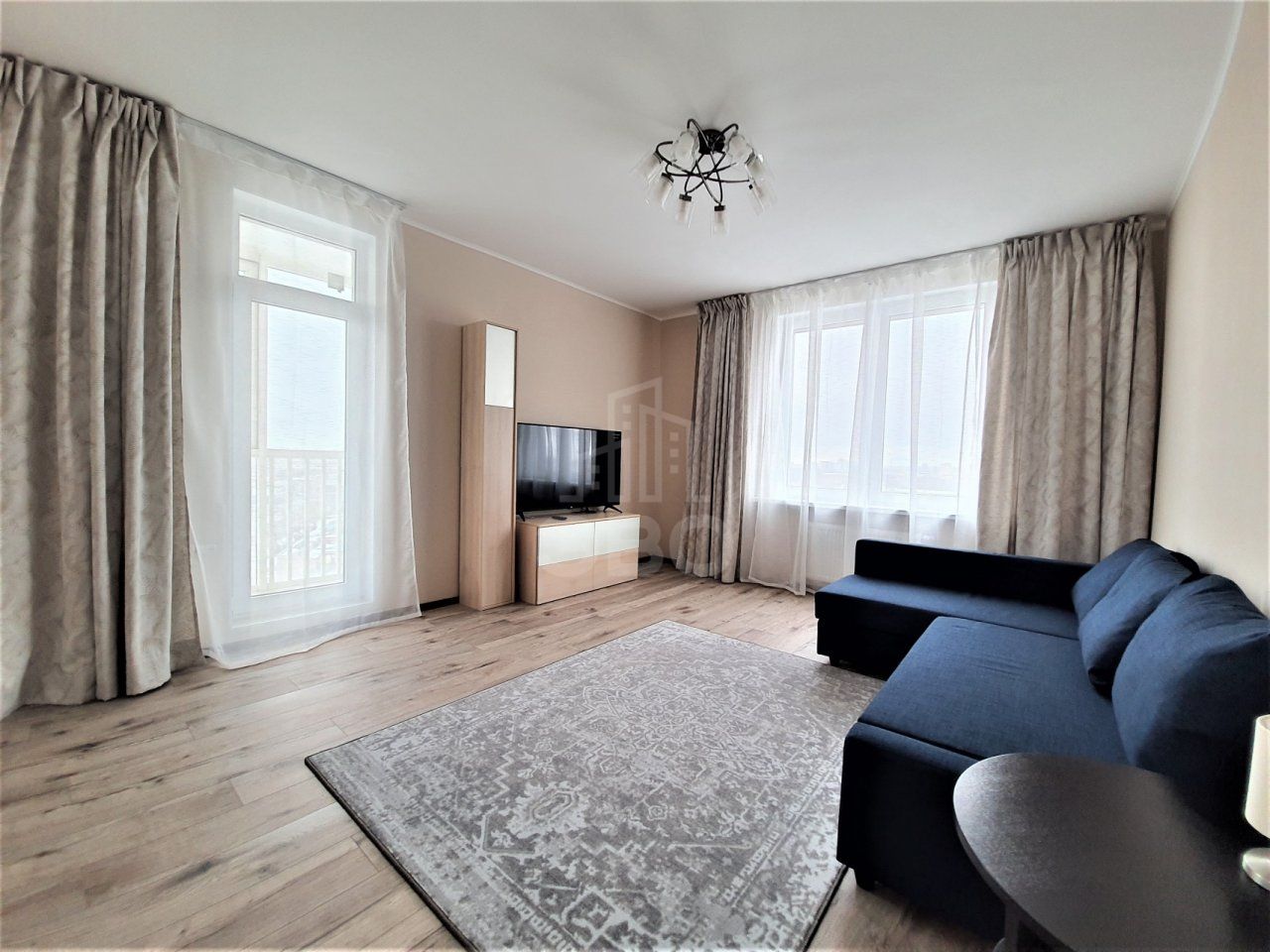 двухкомнатная квартира в Санкт-Петербурге по адресу: Кушелевская дор., 6, к 1