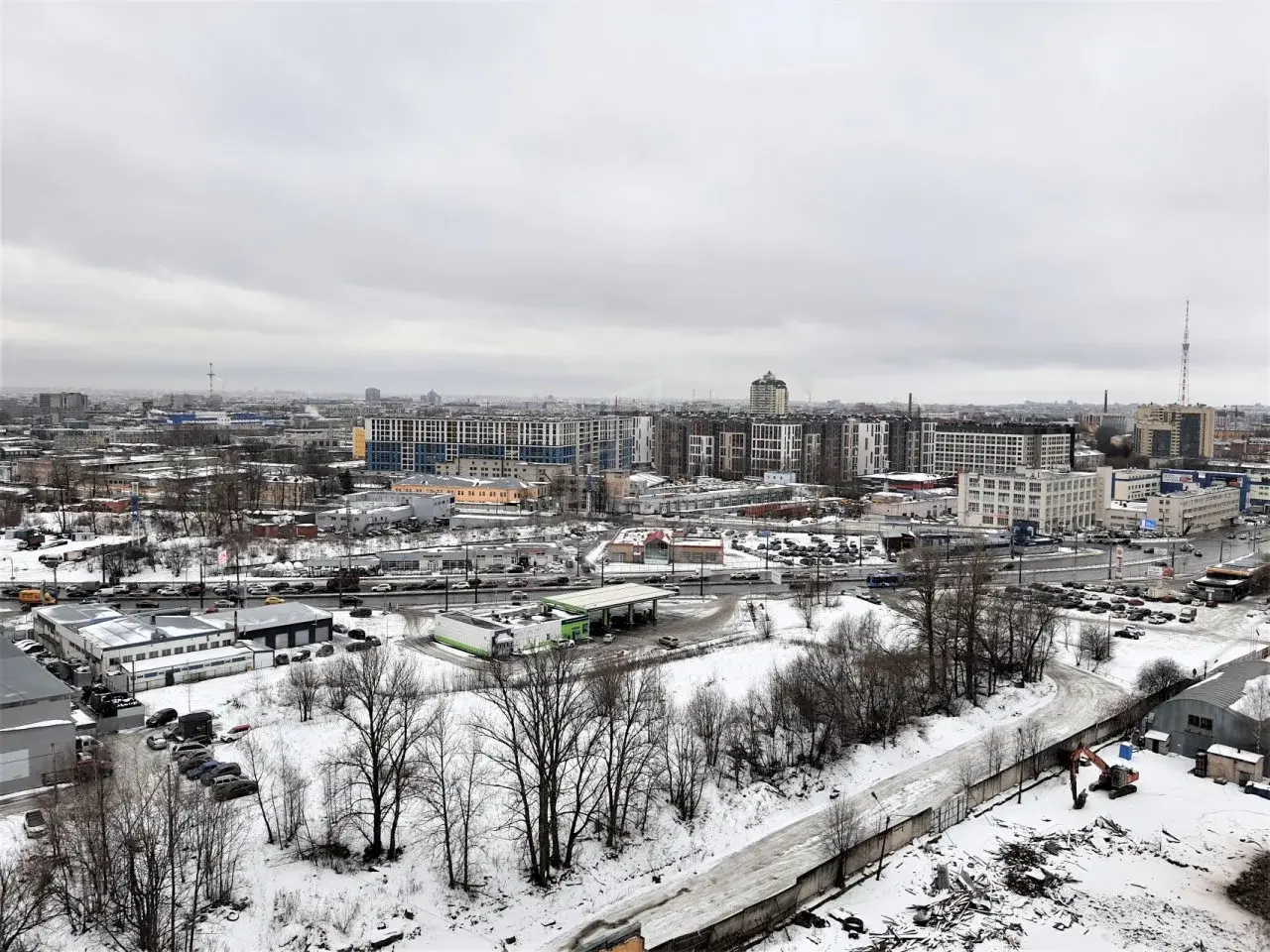 двухкомнатная квартира в Санкт-Петербурге по адресу: Кушелевская дор., 6, к 1