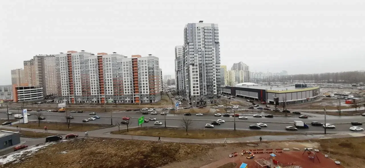 однокомнатная квартира в Санкт-Петербурге по адресу: Кушелевская дор., 6, к 1