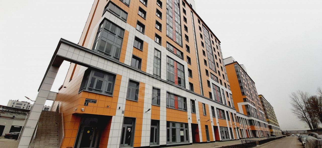 двухкомнатная квартира в Санкт-Петербурге по адресу: Малая Митрофаньевская ул., 5, к 1