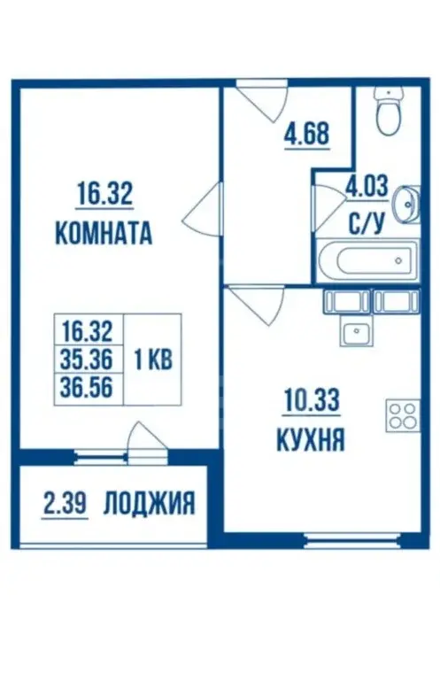 однокомнатная квартира в Санкт-Петербурге по адресу: Земледельческая ул., 3, литера а
