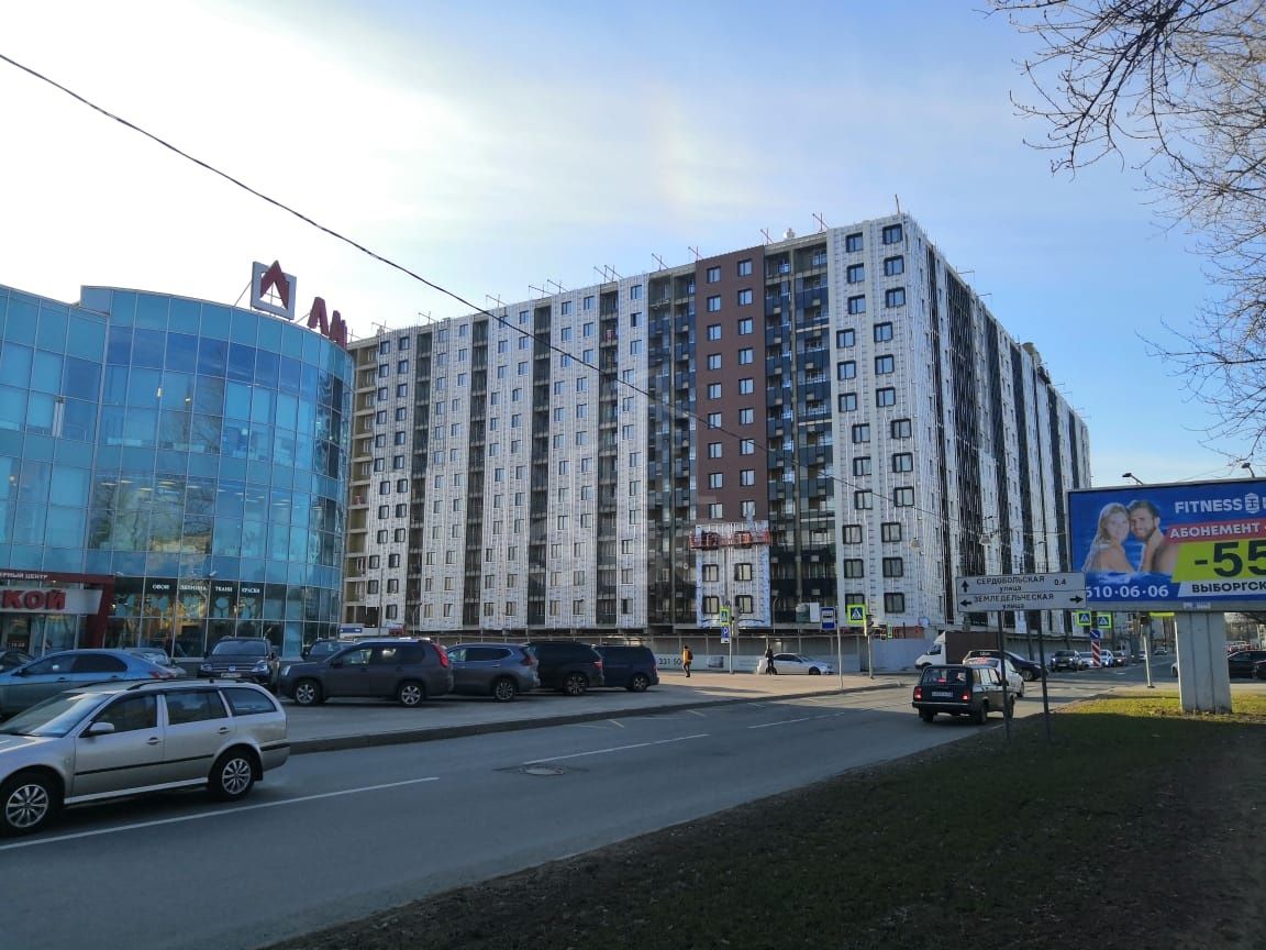 однокомнатная квартира в Санкт-Петербурге по адресу: Земледельческая ул., 3, литера а