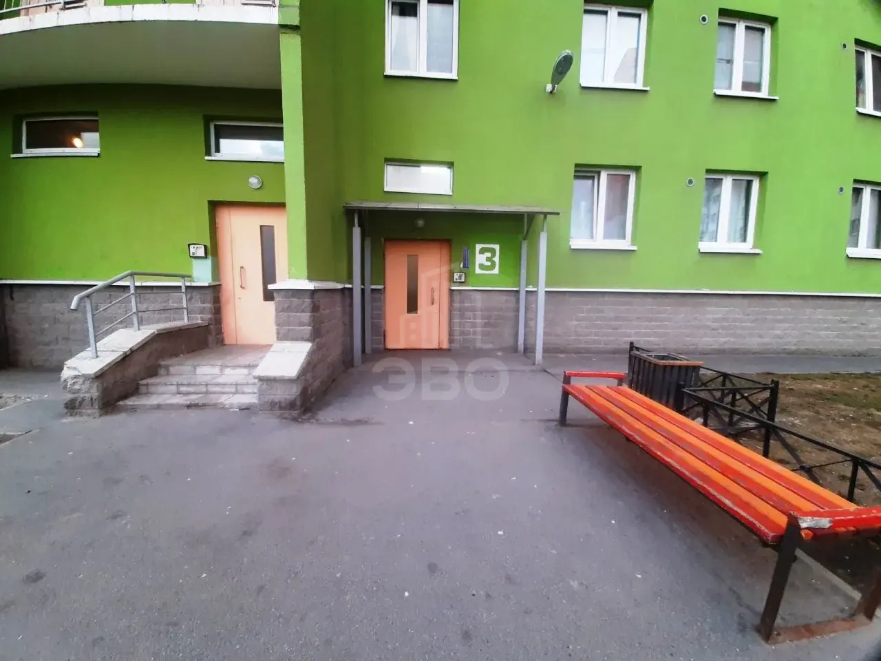 двухкомнатная квартира в Санкт-Петербурге по адресу: Маршака проспект, 16, к 3