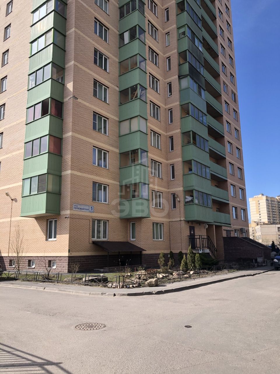 однокомнатная квартира в Санкт-Петербурге по адресу: Первомайская ул., 5, к 2