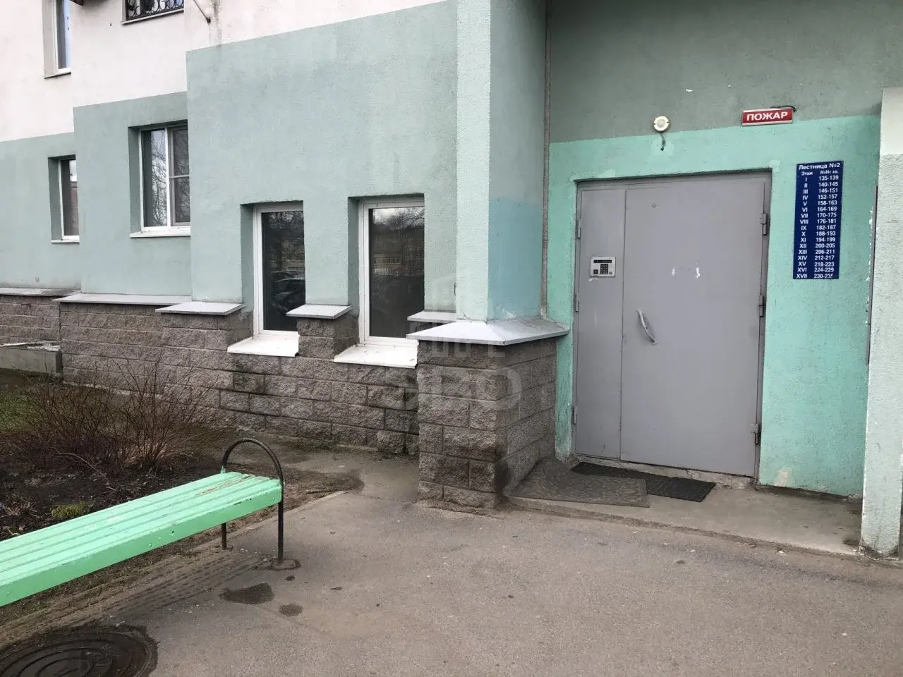 однокомнатная квартира в Санкт-Петербурге по адресу: Народная ул., 53, к 2