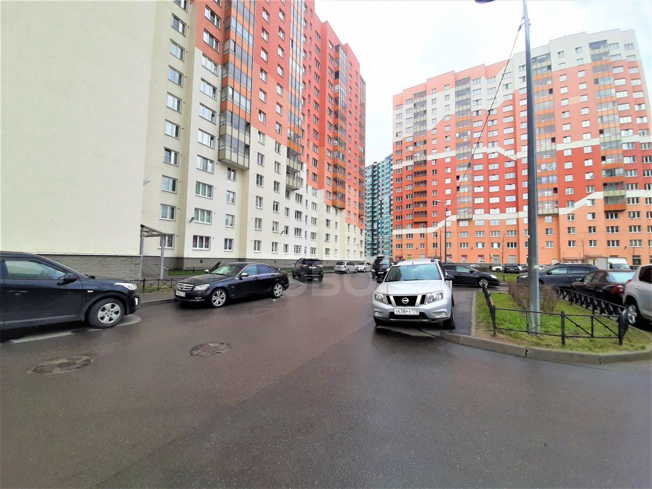 двухкомнатная квартира в Санкт-Петербурге по адресу: Муринская дор., 68, к 2