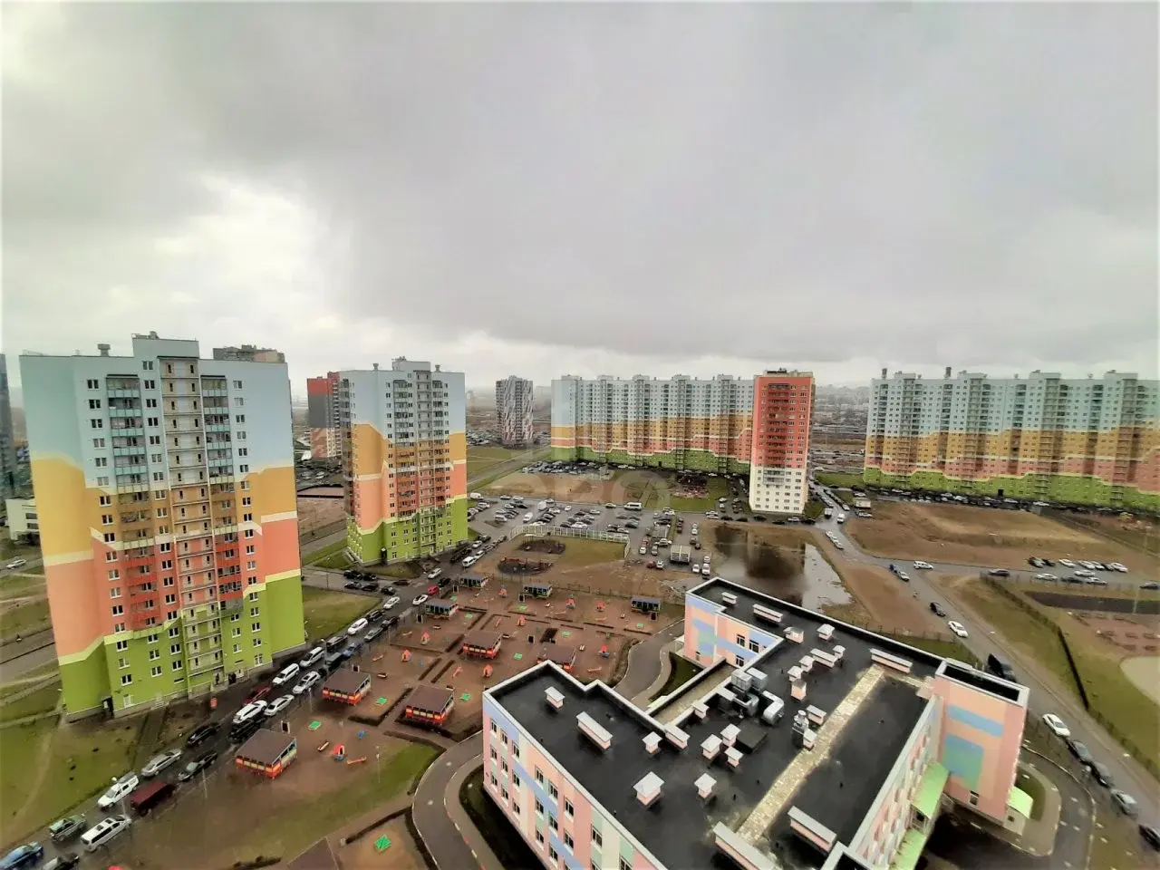 двухкомнатная квартира в Санкт-Петербурге по адресу: Муринская дор., 68, к 2