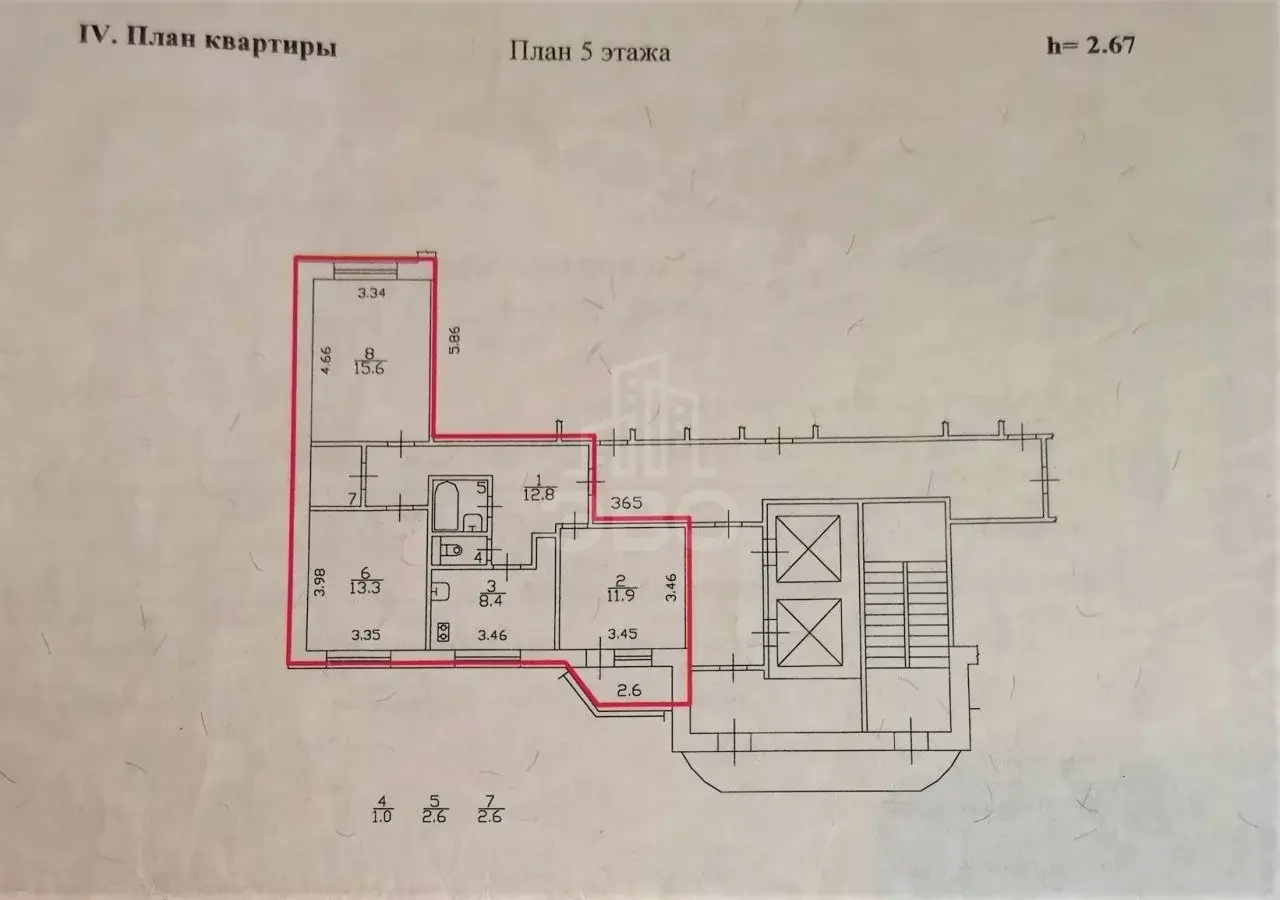 трехкомнатная квартира в Санкт-Петербурге по адресу: Савушкина ул., 115, к 3