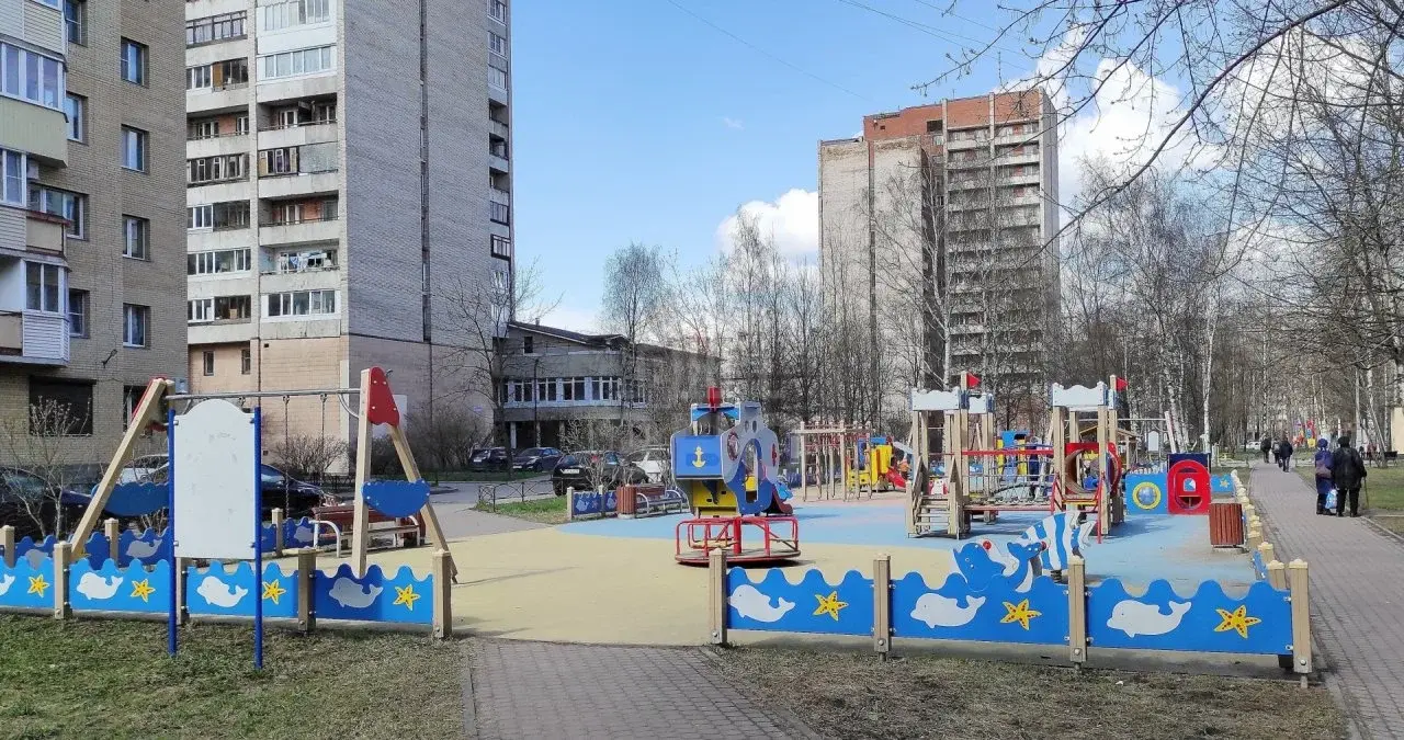 двухкомнатная квартира в Санкт-Петербурге по адресу: Светлановский проспект, 58, к 2