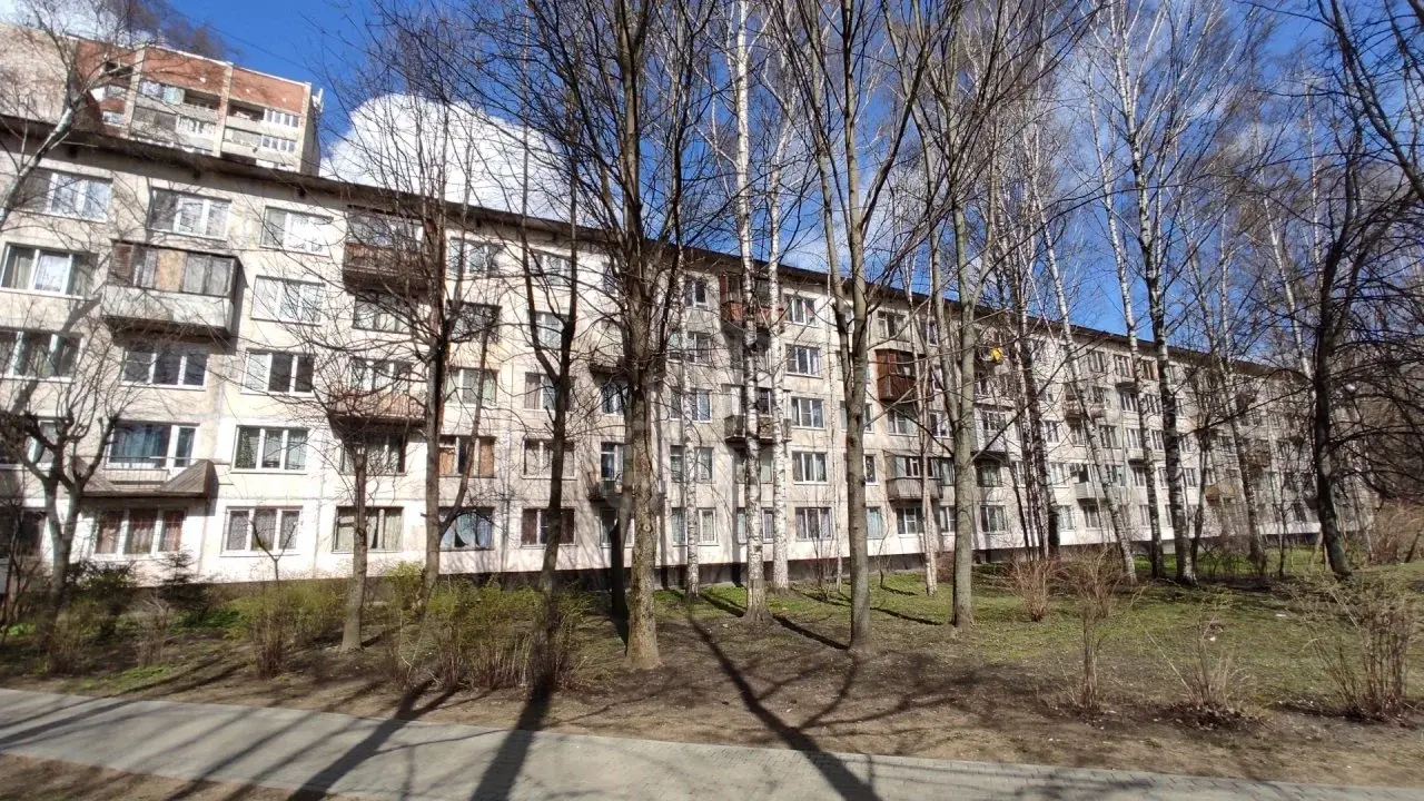 двухкомнатная квартира в Санкт-Петербурге по адресу: Светлановский проспект, 58, к 2
