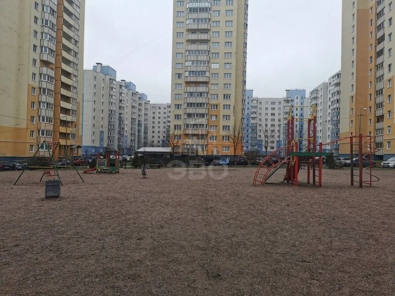 двухкомнатная квартира в Санкт-Петербурге по адресу: Юкковское  ш., 6, к 6