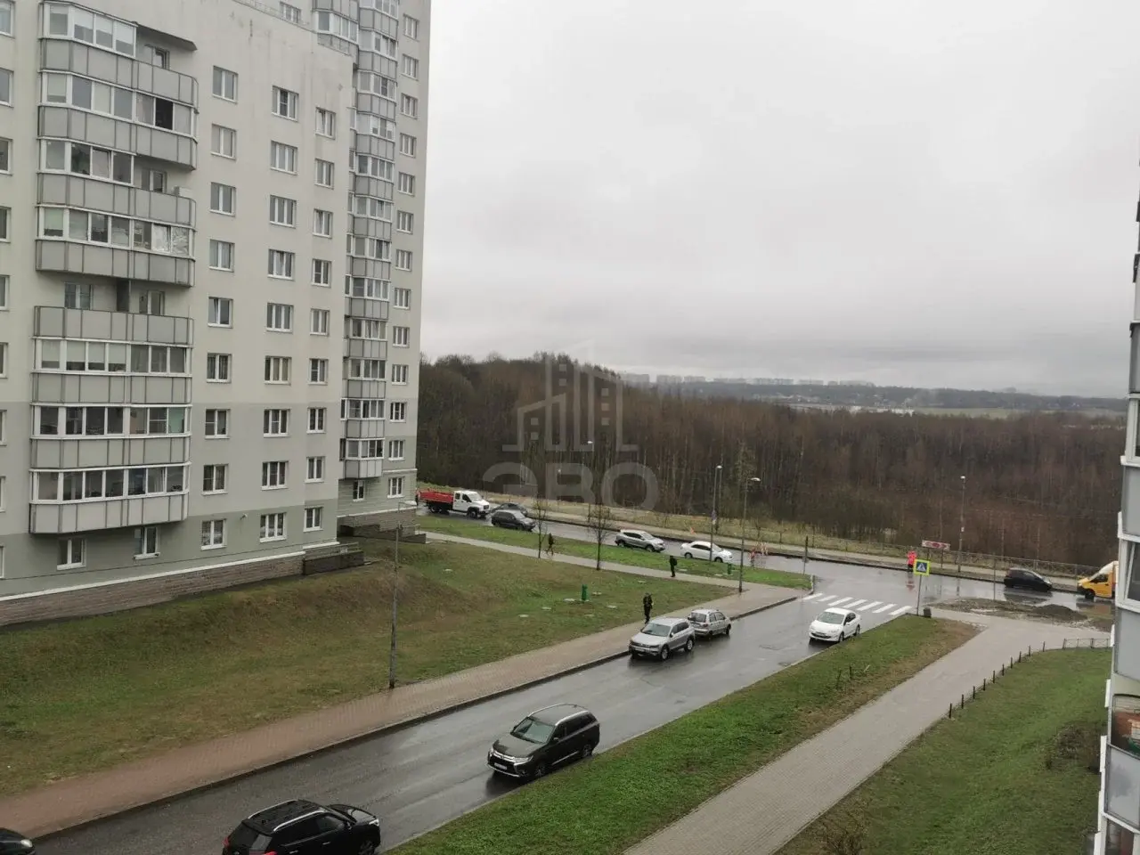 двухкомнатная квартира в Санкт-Петербурге по адресу: Юкковское  ш., 6, к 6