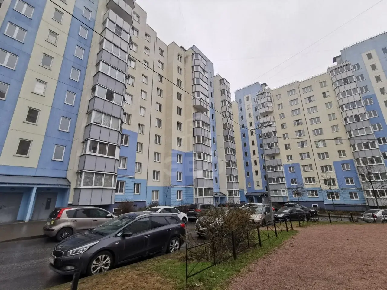 двухкомнатная квартира в Санкт-Петербурге по адресу: Юкковское  ш., 6, к 6