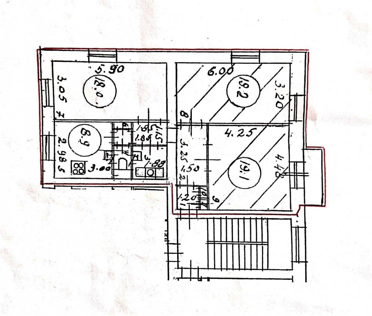 трехкомнатная квартира в Санкт-Петербурге по адресу: Смолячкова ул., 12