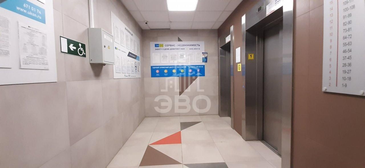 однокомнатная квартира в Санкт-Петербурге по адресу: Кушелевская дорога., 6, к 1