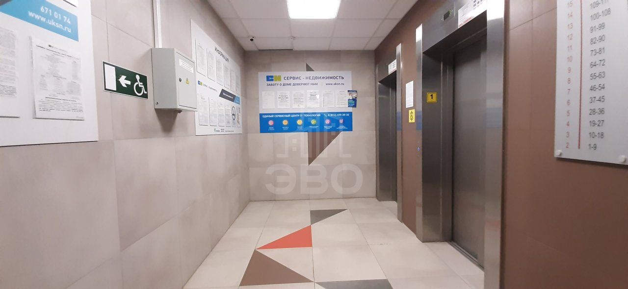 однокомнатная квартира в Санкт-Петербурге по адресу: Кушелевская дорога., 6, к 1