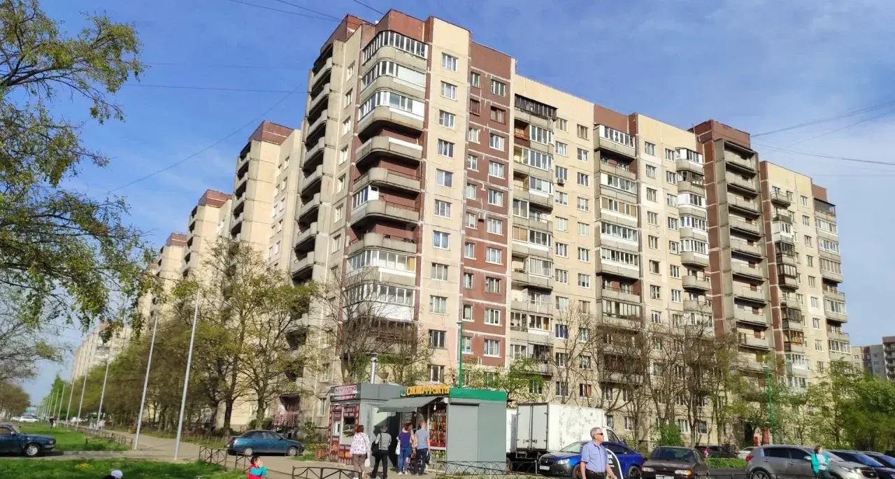 двухкомнатная квартира в Санкт-Петербурге по адресу: Олеко Дундича ул., 35, к 1