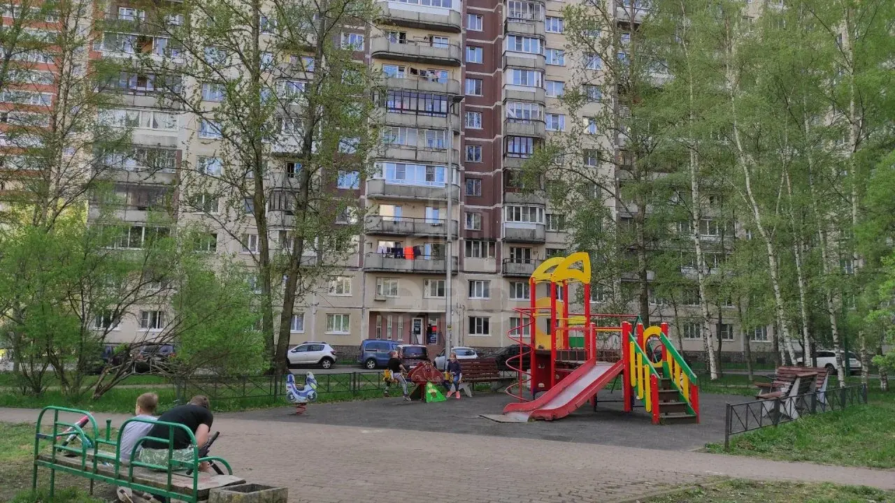 двухкомнатная квартира в Санкт-Петербурге по адресу: Олеко Дундича ул., 35, к 1