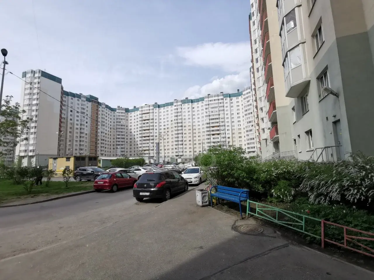 однокомнатная квартира в Санкт-Петербурге по адресу: Богатырский проспект, 48, к 1, литера а