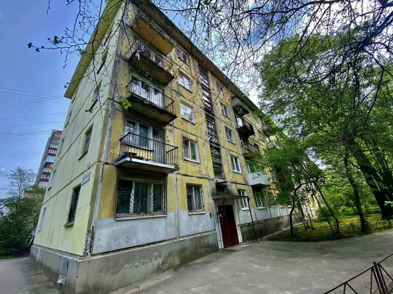 двухкомнатная квартира в Санкт-Петербурге по адресу: Тихорецкий проспект, 9, к 3, литера А