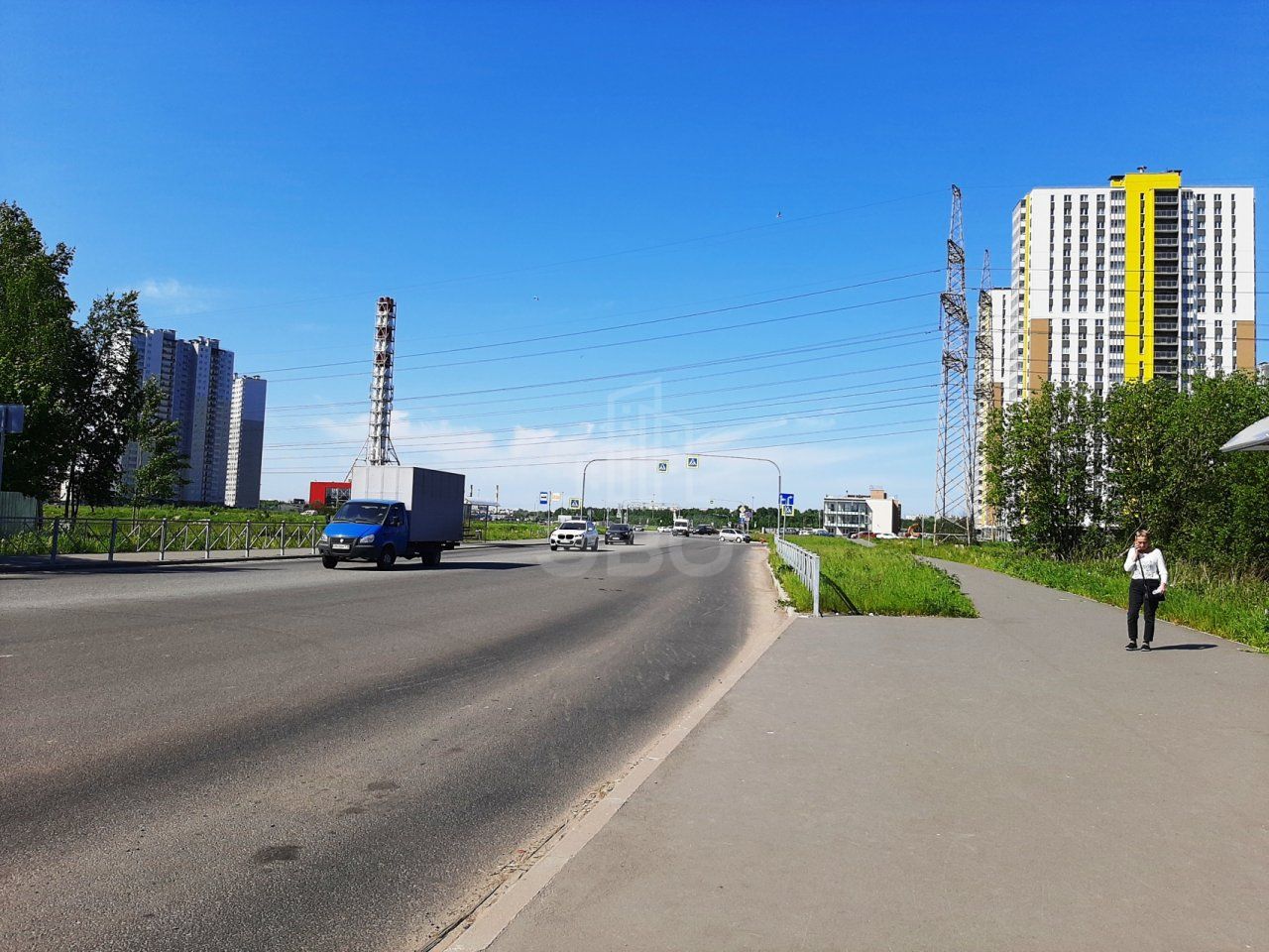 однокомнатная квартира в Санкт-Петербурге по адресу: Муринская дор., 10, к 1