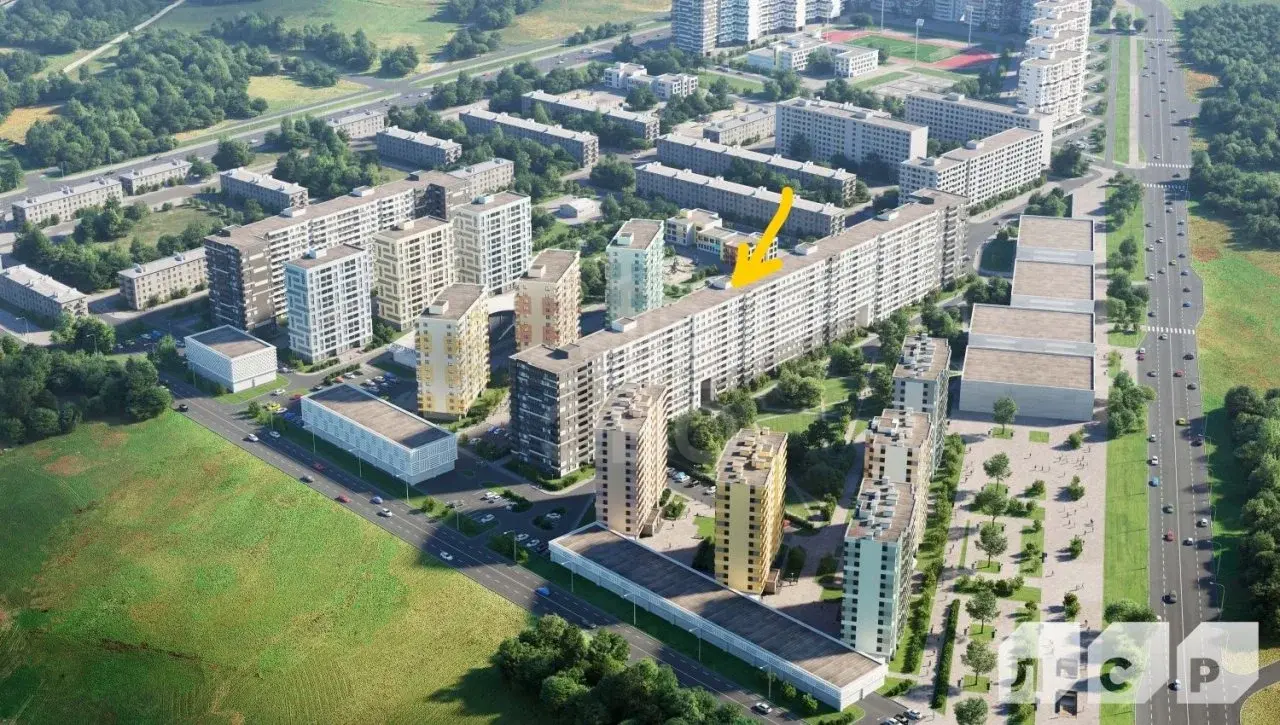 однокомнатная квартира в Санкт-Петербурге по адресу: Пискаревский проспект