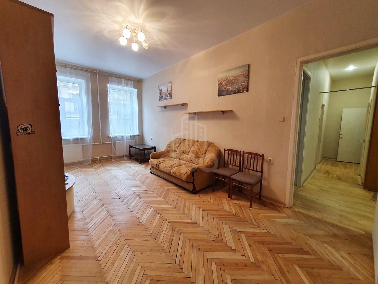 двухкомнатная квартира в Санкт-Петербурге по адресу: Басков пер., 35