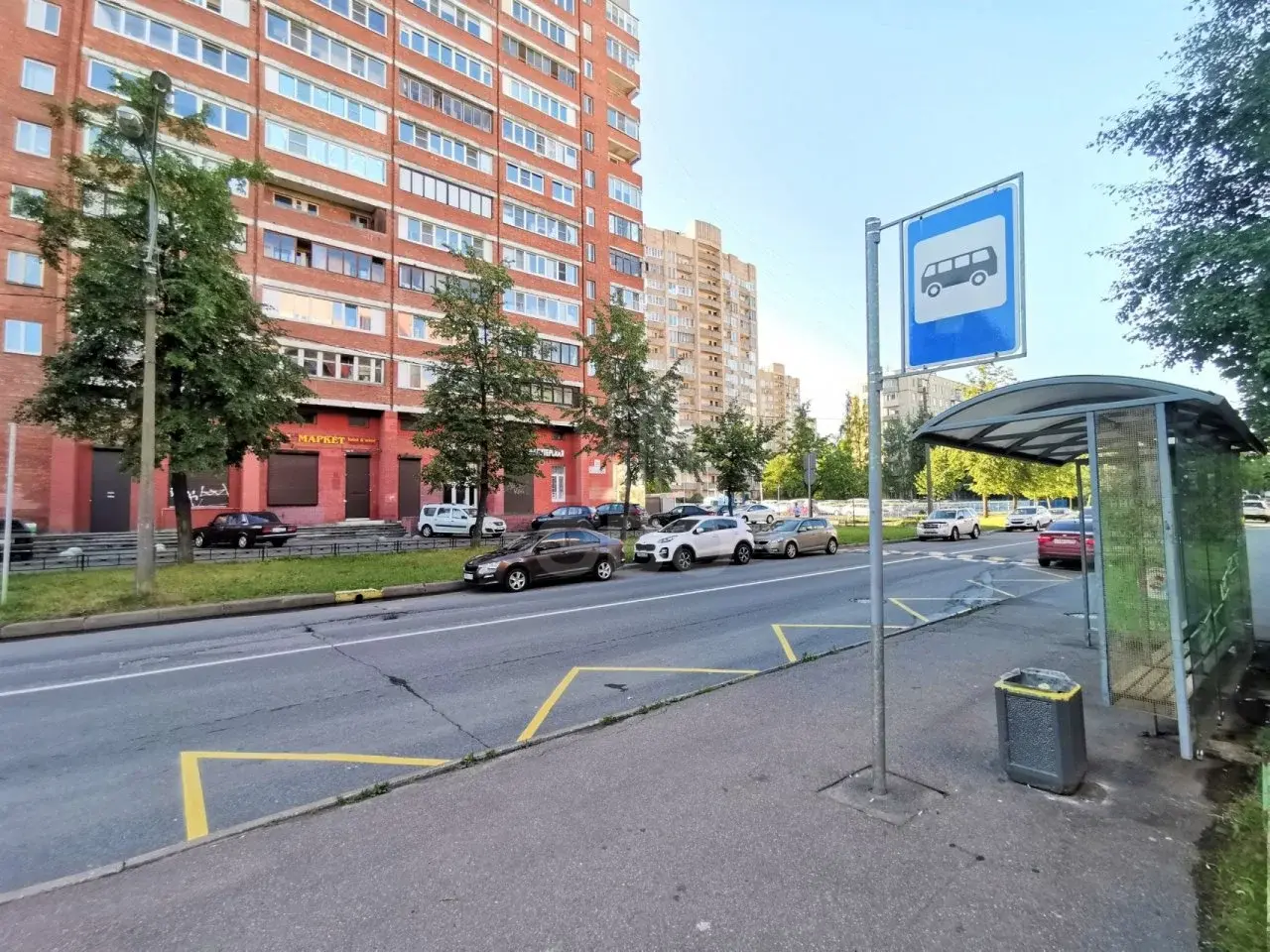 однокомнатная квартира в Санкт-Петербурге по адресу: Руднева ул., 25, литера А