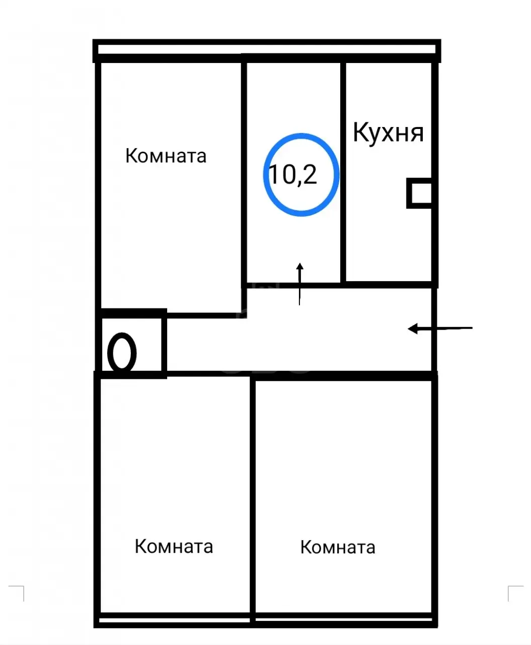 комната в Санкт-Петербурге по адресу: Лесной проспект, 13