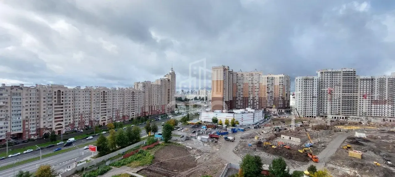 двухкомнатная квартира в Санкт-Петербурге по адресу: Коломяжский проспект, 9, к 1