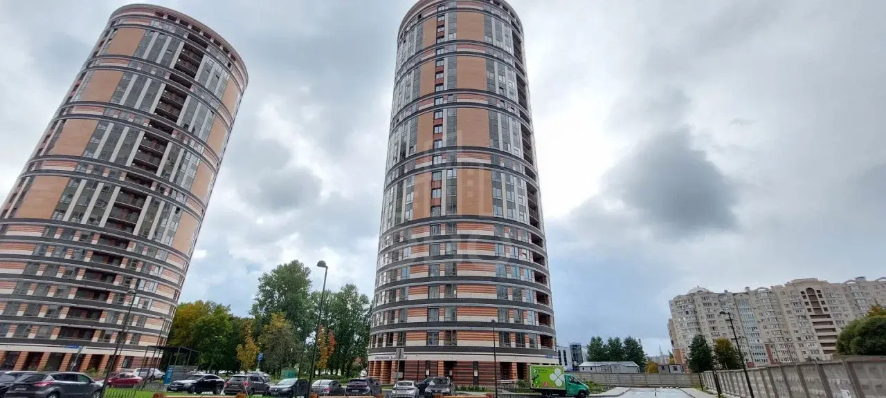 двухкомнатная квартира в Санкт-Петербурге по адресу: Коломяжский проспект, 9, к 1
