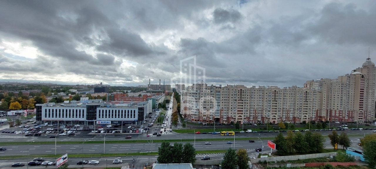 двухкомнатная квартира в Санкт-Петербурге по адресу: Коломяжский проспект, 9, к 1