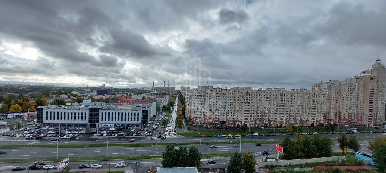 двухкомнатная квартира в Санкт-Петербурге по адресу: Коломяжский проспект, 9, к 1