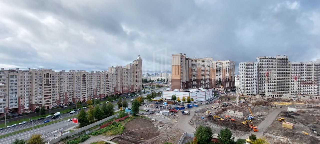 двухкомнатная квартира в Санкт-Петербурге по адресу: Коломяжский проспект, 9, к 1