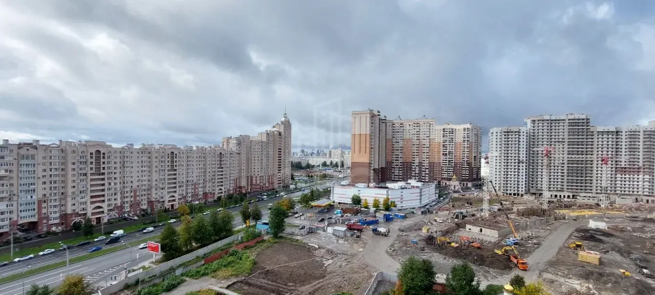 двухкомнатная квартира в Санкт-Петербурге по адресу: Коломяжский проспект, 9, к 1